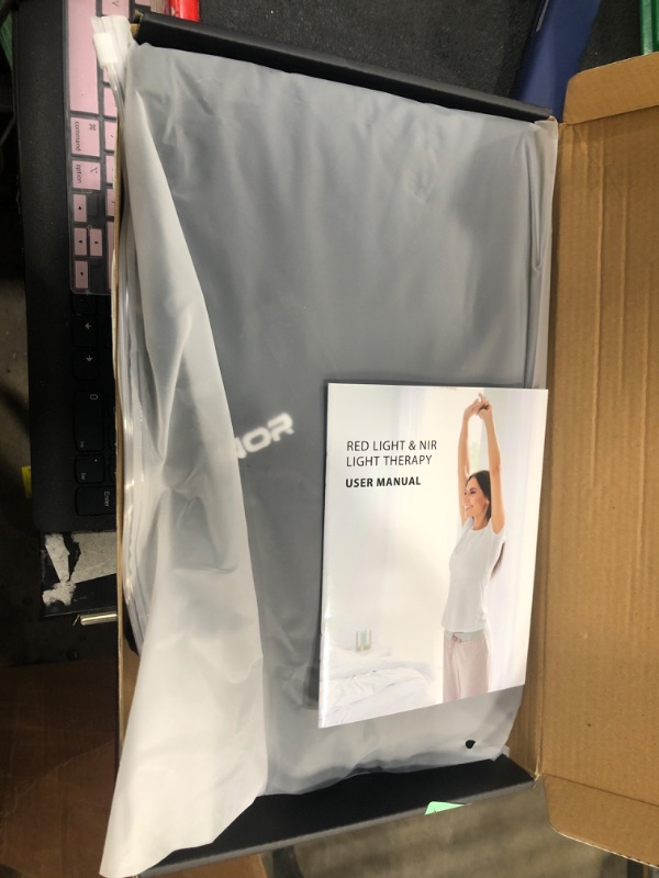 Photo 3 of Viconor Red Light Therapy for Feet 2 Packs —Infrared Light Therapy Shoes Wraps Toes & Ankle, Led Near Infrared Light Boots, Controller Adjustable Power & Time