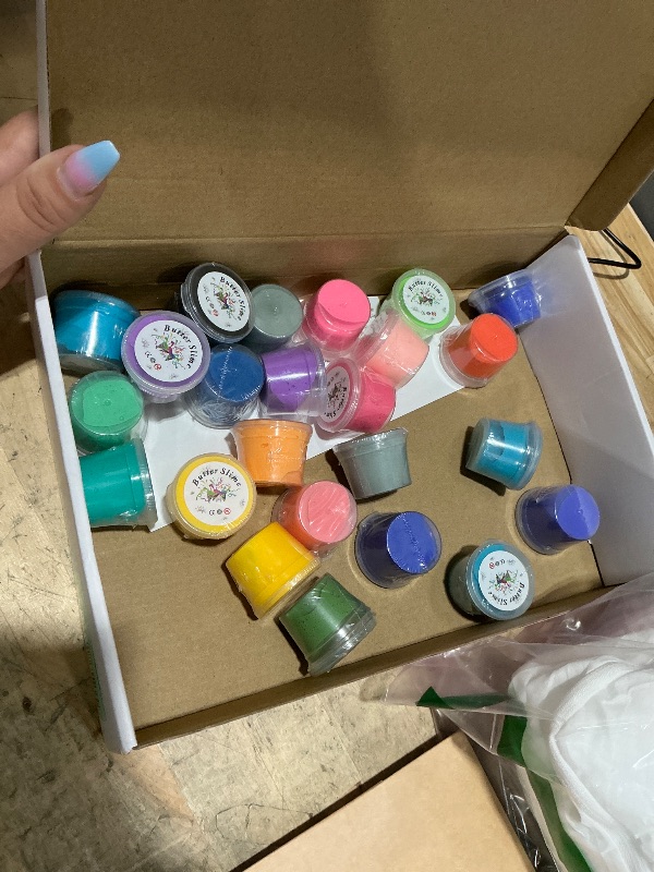 Photo 1 of 64 Pieces Mini Slime kit,Butter Slime Party Favors, Slime Bulk Toy for Classroom Prizes, Christmas Stocking Stuffers, Goodie Bag Stuffers for Kids Boys Girls, Ideal Birthday Easter Filling Gifts