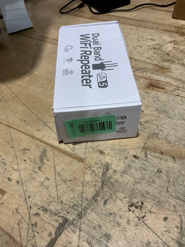 Photo 1 of 12880 Sq.Ft Range WiFi Extender Signal Booster Dual Band 5GHz/2.4GHz, 105-Device Compatibility, Simple Installation, WiFi Extender