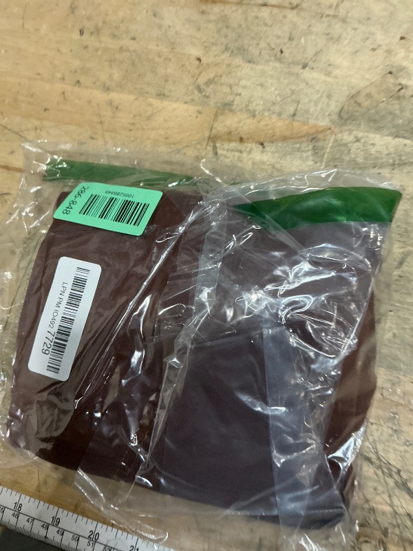 Photo 1 of ***MISSING BOTTOMS*** QBGJTD Two Piece Workout Sets For Women Straps Cross Back Tank Top Matching High Waist Booty Lifting Biker Shorts 2 Piece Gym Yoga Active Wear Outfits Womens Athletic Work Out Clothes Brown M