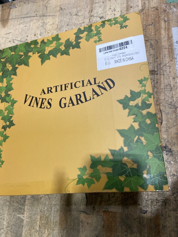 Photo 1 of (missing stem) Dailisen 3 Strands 40'' Silk Purple Wisteria Artificial Flowers, Fake Wisteria Floral Hanging Plant Garland, for Home Decor