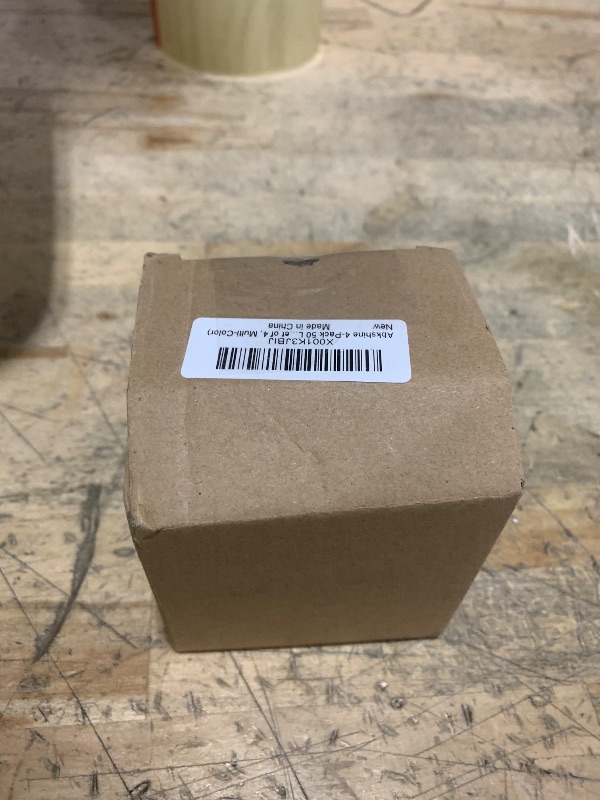 Photo 1 of ***UNTESTED/UNKNOWN DAMAGES*** Abkshine 4-Pack 50 LEDs Multicolored Christmas Fairy Lights, Battery Operated Mini LED String Lights for Bedroom/Christmas/Parties/Wedding(Set of 4, Multi-Color)