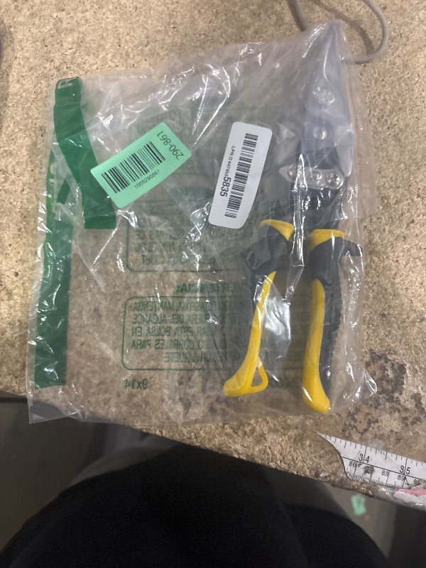 Photo 1 of HURRICANE 10 Inch Aviation Tin Snips, Straight Cut Shears for Sheet Metal, Aluminum, Gutter & DIY Projects, Regular Straight Cutting Sheet Metal Cutter