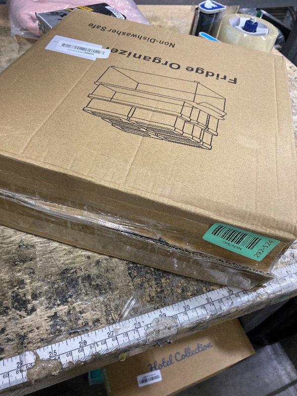 Photo 1 of 10 Pack Refrigerator Pantry Organizer Bins, Stackable Fridge Organizer Bins with Lids, Clear Plastic Food Storage Bins for Kitchen, Countertops, Cabinets, Fridge, Drinks, Fruits, Vegetable, Cereals