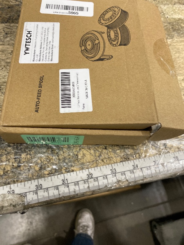 Photo 1 of 15 Pack Trimmer Spool Line for Worx,(WA0010)Replacement Trimmer Spool Line for Worx,Trimmer Line Refills 0.065 inch for Worx,Suitable for Worx String Trimmers(12 Pack Grass Trimmer Line,3 Trimmer Cap)