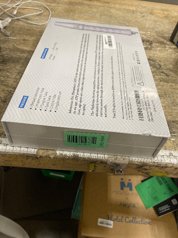 Photo 1 of **FACTORY SEALED**Pure Daily Care NuDerma Handheld Skin Therapy Wand Machine w/Neon – Anti-Aging - Skin Tightening - Wrinkle Reducing - Dark Circles – Clarifying - Hair & Scalp Stimulator