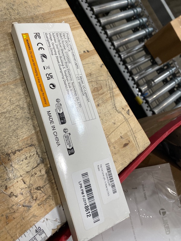 Photo 2 of Rihvy Under Cabinet Lighting 8 Inches Rechargeable Motion Sensor Light Indoor, 3 Color Dimmable Closet Light Battery Operated, USB Stick on LED Magnetic Under Counter Lights for Kitchen Stair, 3 Packs