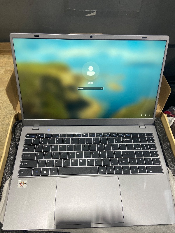 Photo 1 of *** LOCKED WITH PIN AND SOMEONES ACCOUNT ***VIGSENUP Laptop,15.6'' Laptop Computer,8GB RAM LPDDR4 128GB SSD(Expandable to 1TB), AMD Athlon Processor Up to 2.6 GHz,WiFi 5,BT 5.0, Webcam, Poratable Student and Business Laptops