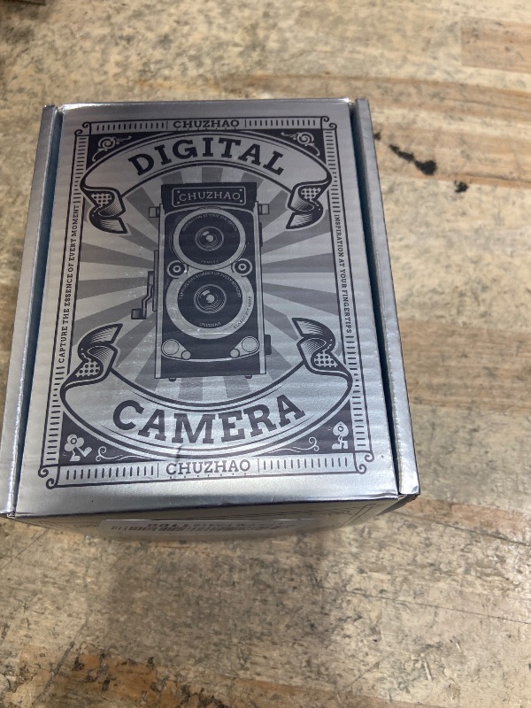 Photo 1 of CHUZHAO Retro TLR Style Digital Camera, Vintage Mini Point and Shoot with 1080P FHD Video, 12MP Autofocus, Pocket Travel Camera with 16GB Card, Gift for Kids Teens Adults