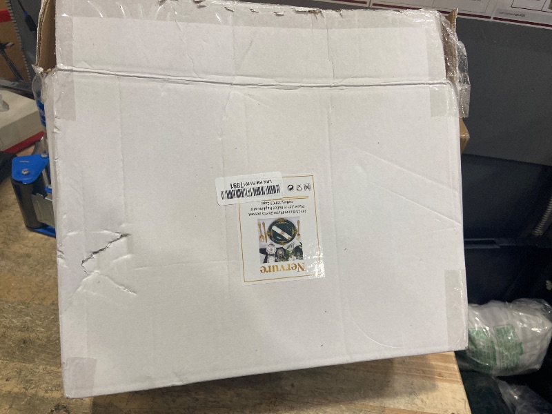 Photo 1 of *** ONLY THE GREEN PLATES ***Nervure Green Plastic Plates - Disposable Green for Wedding & Party