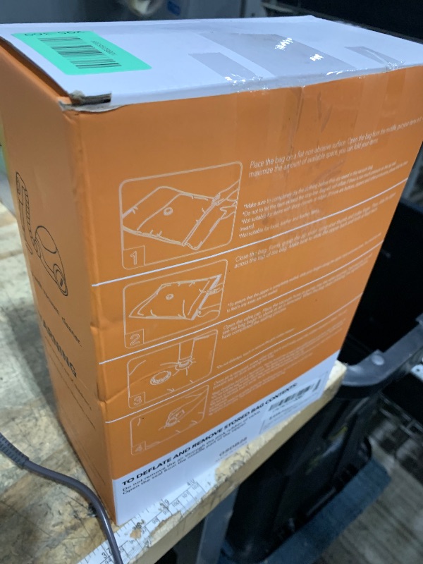 Photo 1 of ***NO JUMBO BAGS ALL SMALLER BAGS MISSING PIECES*** 28 Pack Vacuum Storage Bags with Electric Pump, Plastic Packaging Bags,Space Saver Bag for Clothes, Mattress, Blanket, Duvets, Pillows, Comforters, Travel