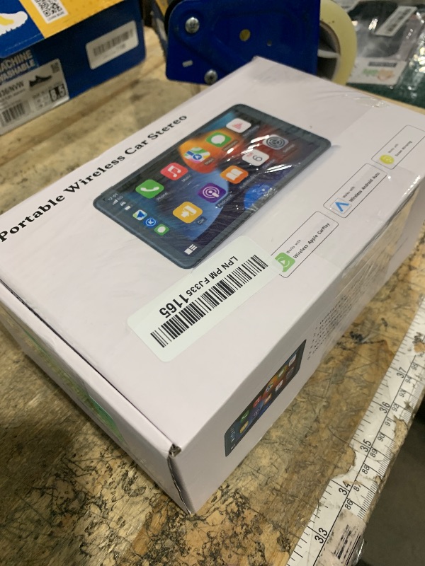 Photo 1 of ?Hieha? 2025 Wireless Portable Carplay and Android Auto, Carplay Screen for Car with Mirror Link/AUX/FM,7" Touchscreen Bluetooth 5.0, Marine Stereos for All Vehicles