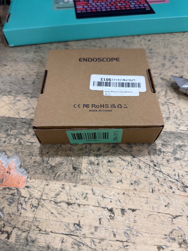 Photo 1 of [Dual-Lens] Endoscope Camera with Light, 1920P HD Borescope with 8+1 Adjustable LED Lights, IP67 Waterproof 16.5FT Semi-Rigid Snake Cord Inspection Camera for iPhone, iPad and Android Phone (Type C)