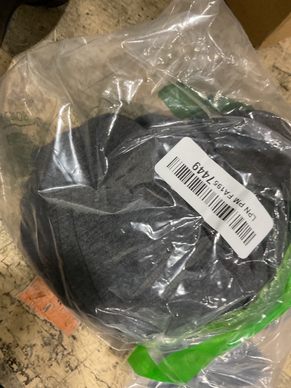 Photo 1 of ***PARTIAL SET ONLY 1 GREY*** Womens Maternity Shirts 2 Packs Long Sleeve Pregnancy Tee Blouse Side Ruched Casual Mama Tops,Black/Charcoal Gray L