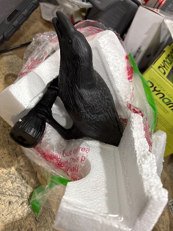 Photo 1 of 
Gothic Home Decor Raven Halloween Decorations Indoor Fake Crow Resin Black Bird Statue for Living Room Fireplaces