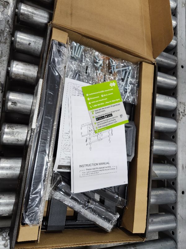 Photo 1 of ************FOR PARTS ONLY- MISSING PARTS*************
USX Mount Full Motion TV Wall Mount for Most 42-86 inch Flat Screen/LED/4K, TV Mount Bracket Dual Swivel Articulating Tilt 6 Arms, Max 16" Wood Studs, VESA 600x400mm, Holds up to 132lbs