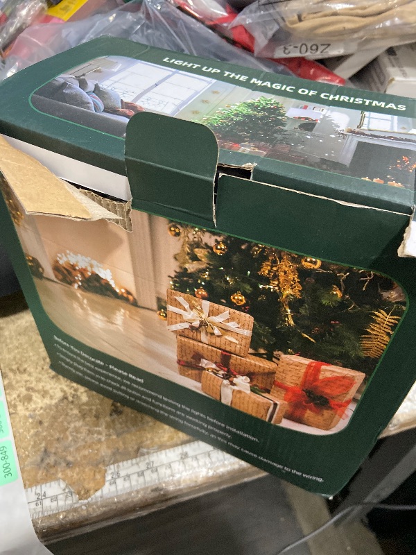 Photo 1 of 1620 LED Christmas Lights Outdoor 164 FT with 360Drops, Christmas Decorations Hanging Lights 12 Modes, Dimmable Fairy String Lights for Wedding Party Holiday Winter Wonderland Decor Warm White