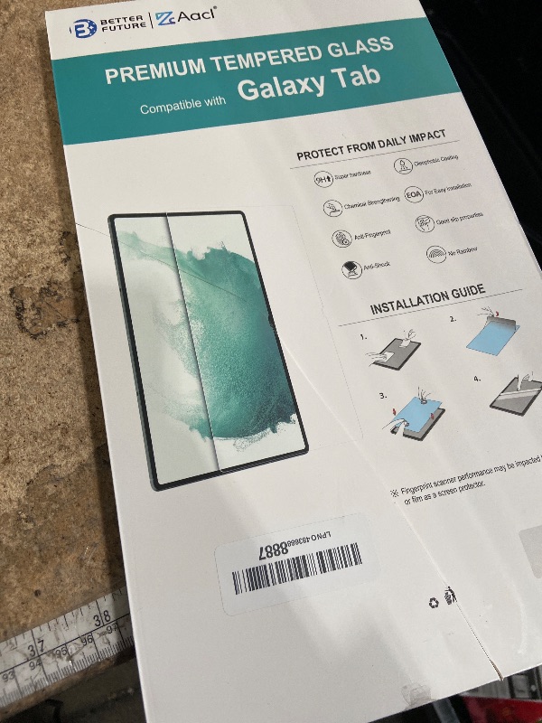 Photo 1 of AACL 2 Pack Tempered Glass for Samsung Galaxy Tab S11 Ultra/Tab S10 Ultra/Tab S9 Ultra/Tab S8 Ultra Screen Protector (14.6 Inch), [Bubble-Free][Anti-Scratch][Case-Friendly]