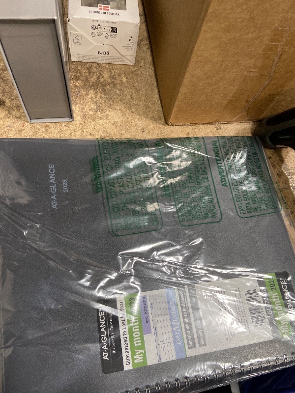 Photo 1 of AT-A-GLANCE 2023 Monthly Planner, DayMinder, 8-1/2" x 11", Large, Gray (GC47007)