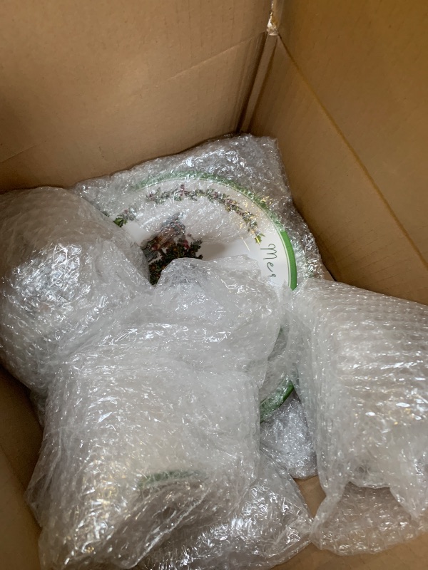 Photo 1 of *DAMAGE** Teenyyou 11 Pcs Christmas Tree Dinnerware Set Service for 4 Include 10'' Melamine Dinner Plate and 8'' Dessert Plate Ceramic Mug for Xmas Party, Gift for Christmas