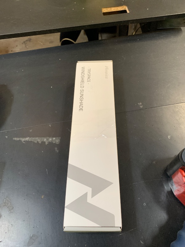 Photo 1 of [2025 Upgrade] Nmoiss Windshield Sun Shade Umbrella - [Vinyl Coating Heat Shield] Protect Car from Sun Rays & Heat Damage Keep Cool and Protect Interior, Spring Structure Edge Medium 56" L x 31" W