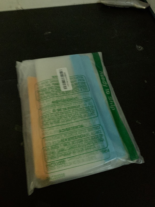 Photo 1 of 10 Pack Dishwasher Safe Reusable Bags, Leakproof Reusable Freezer Bags, BPA Free Food Storage Bags for Lunch Marinate Food Travel - 3 Gallon 3 Snack 4 Sandwich Bags