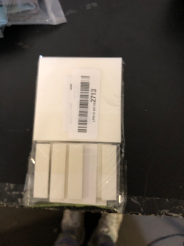 Photo 1 of [650 Sheets] Transparent Sticky Notes, 3 Sizes Clear Sticky Notes Pads, Waterproof Self-Adhesive Translucent See Through Sticky Notes for Annotating Books,School & Office