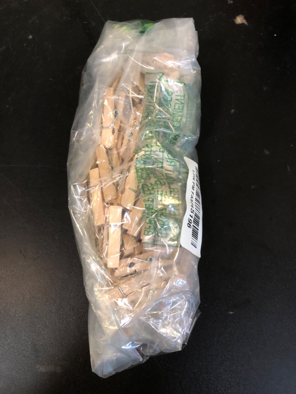 Photo 1 of 1.35 Inch Mini ClothesPins for Photo?100 Pcs? with 32 Feet Jute Twine?Mini Clothes Pins for Crafts,Wooden Small Clothes Pins for Pictures,Tiny Decorative Clothespins for Baby Shower(Natural Color)