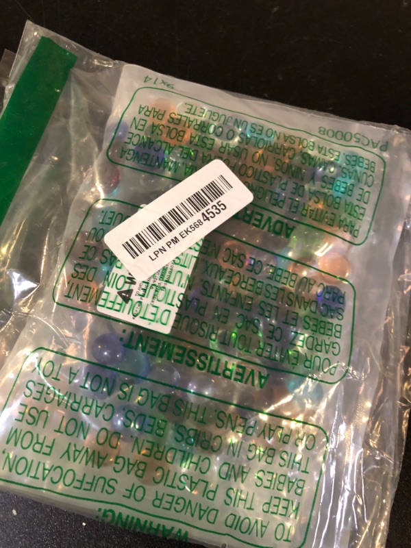 Photo 1 of 1 LB Mix Color Glass Beads, Mini Flat Glass Marbles~150PCS for Vase Fillers, Floral Bottom Mancala Gems Pebbles Fish Tank Rocks for Table Scatter Aquarium,Home Decorative Art Craft Supplies(0.5"~0.7")