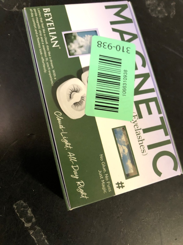 Photo 1 of *INCOMPLETE** BEYELIAN Magnetic Eyelashes with Applicator Kit, Reusable Natural Look False Lashes, No Glue Needed Soft Magnetic Lashes for Eye M02 (Lightweight & Comfortable)