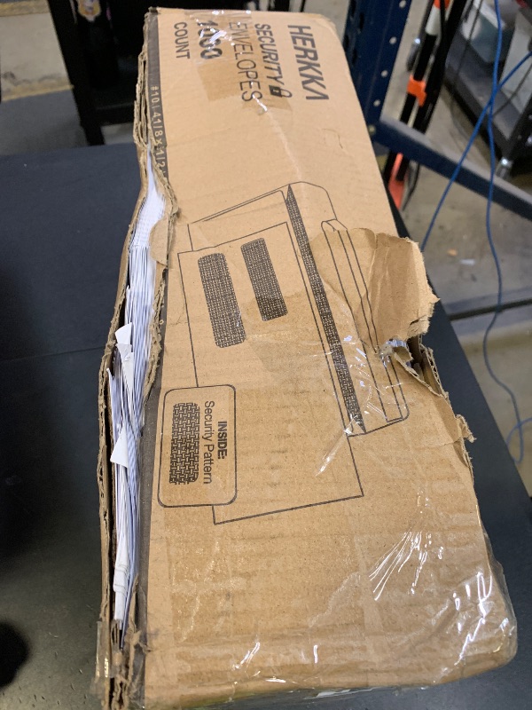 Photo 1 of 1000 Pack #10 Double Window Security Self-Seal Envelopes - Suitable Size for Multiple Business Statements, Quickbooks Invoices, and Return Envelopes, Size 4-1/8 x 9-1/2 - White - 24 LB