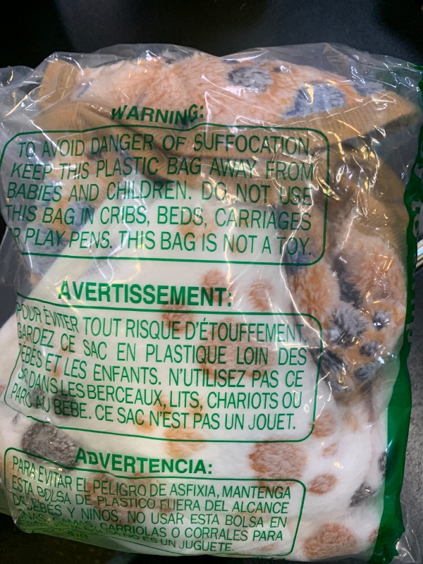 Photo 1 of 1 Pack 3 Blankets Super Soft Fluffy Premium Fleece Pet Blanket Flannel Paw Printed Throw for Dog Puppy Cat (Small 23x16'', Brown, Pink, White)