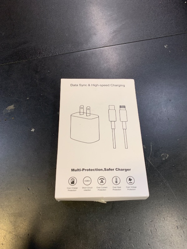 Photo 1 of 10Foot Fast iPhone Charging Cable,3-Pack Super Fast i Phone Charger USB C Charging Block Wall Charger PD Adapter with 10FT Type C to Lightning Cable Cord for iPhone 14/13/12/11ProMax/XS Max/XS/XR/8/SE