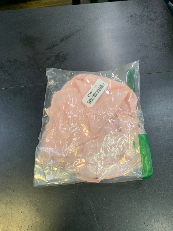 Photo 1 of **INCOMPLETE** Verdusa Women's 2 Piece Outfits Ruched Drawstring Ruffle Strapless Tube Top and Smocked Skirt Set Pink Large