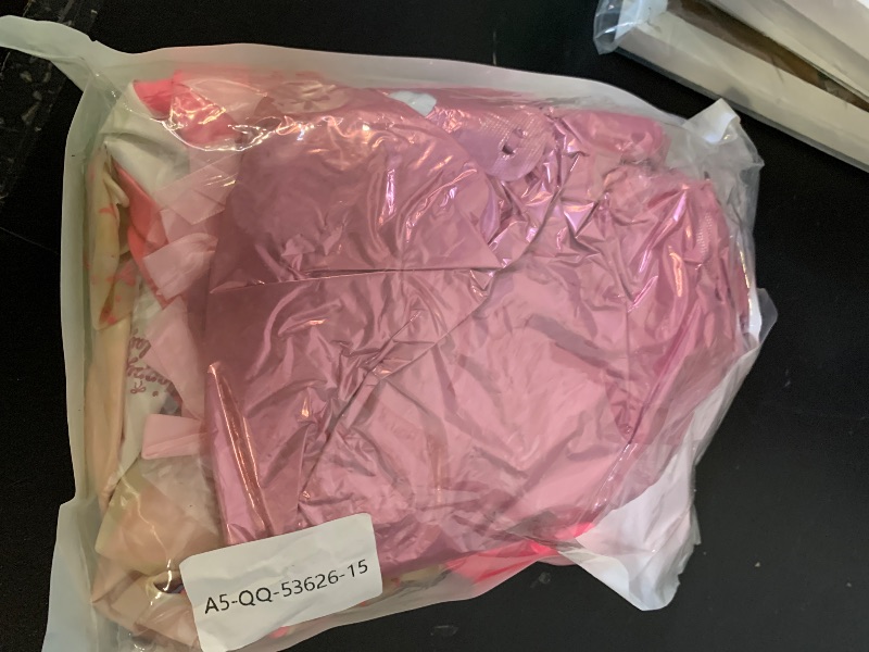 Photo 1 of 15th Pink Bow Birthday Decorations for Girls, Coquette Party Decor Include 40 Inch Foil Number 15 Crown Star Balloon Double Stuffed Balloon Pink Bows Cake Topper Happy Birthday Banner Fringe Curtain