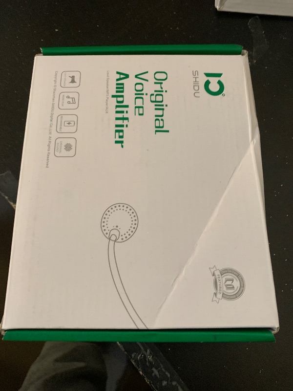 Photo 1 of SHIDU Portable Voice Amplifier Personal Microphone Headset for Speaking Rechargeable Mini Pa System for Teachers Tour Guides Coaches Classroom Singing Yoga Fitness Instructors