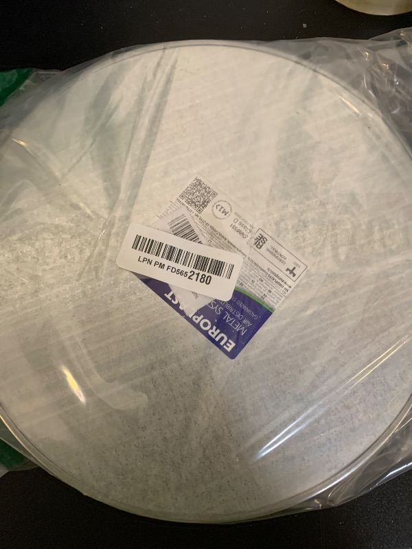 Photo 1 of 10” Inch Duct End Cap with Rubber Gasket - Galvanized Steel Round Vent Cover for Outdoor and Indoor Use – Pipe Cover – Steel Plug for Dryer Ducts and Pipes – End Cap for HVAC Systems