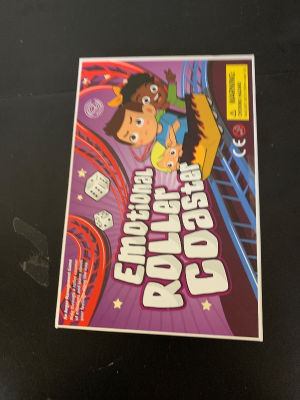 Photo 1 of Emotional Rollercoaster | Anger Management Board Game For Kids & Families | Therapy Learning Resources | Anger Control Card Game | Emotion Board Games Games For Kids ages 4-8 -12 | Social Emotional