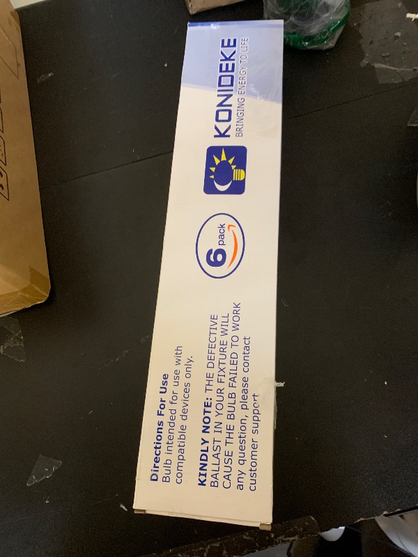 Photo 1 of 18 Inch F15T8/WW 15W Soft White Fluorescent Bulb Compatible with Philips Alto ECO GE Staco Light Fixture, T8 Fluorescent Bulb 15 Watt 3000K, 900 Lumens 6 Count