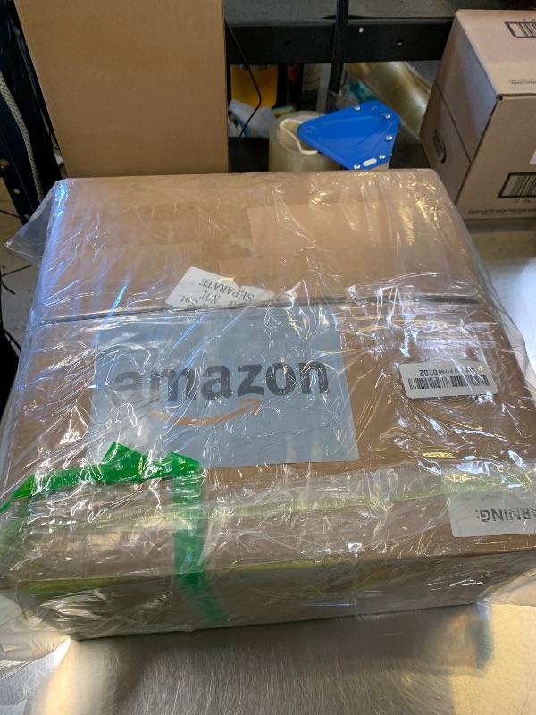 Photo 1 of Leinuosen 7 Pcs Large Buffet Risers Set 6" to 12" Acrylic Display Box Catering Dessert Table Riser Food Display Decorative Stand with Hollow Bottom for Catering Supplies(Clear, Square)