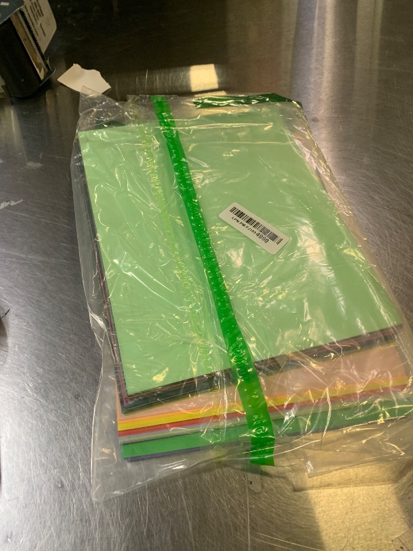 Photo 1 of 100 Sheets 8.5" X 11" Colored Cardstock, 50 Assorted Colors Construction Paper Card Stock Printer Paper for Printing, Card Making, DIY Crafts, Kids School Supplies,Party Decorations (180GSM/65LB)