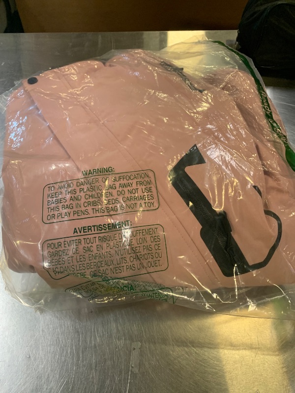 Photo 1 of Keevoom Winter Jackets For Girls,Teenage Waterproof Zipper Up Parka Cold Weather Outdoor Snow Coat Windbreaker Pink Size 8