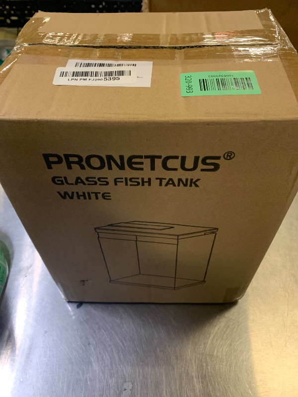 Photo 1 of 2 Gallon Glass Betta Fish Tank with Heater Filter and Light, Self-Cleaning Small Fish Tank Starter Kits.