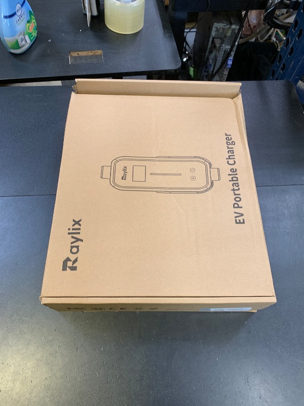 Photo 1 of 12A-16A Level 1&2 Charger for Tesla Adjustable Current, Delay Charge & Smart Display NACS Mobile/Home Charger, 21ft Mobile Connector Cable for Model X/Y/3/S/Cybertruck, NEMA 6-20/5-15 Plug, 110-240V