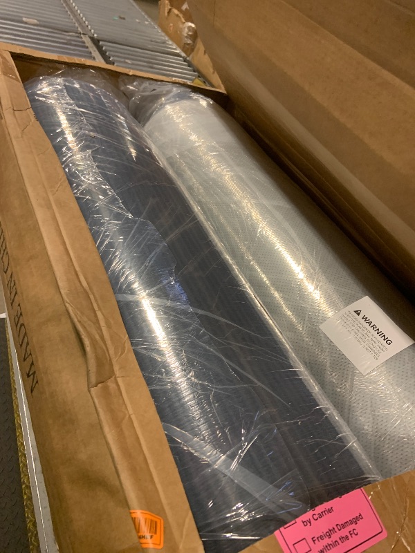 Photo 1 of 108" L-Shaped Boneless Couch, Modular Sectional Sofa with Moveable Ottoman, Corduroy Cloud Couches for Living Room, No Assembly, Ship in a Box, Black