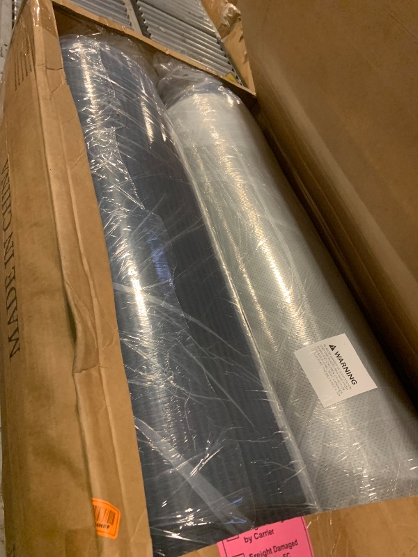 Photo 1 of 108" L-Shaped Boneless Couch, Modular Sectional Sofa with Moveable Ottoman, Corduroy Cloud Couches for Living Room, No Assembly, Ship in a Box, Black