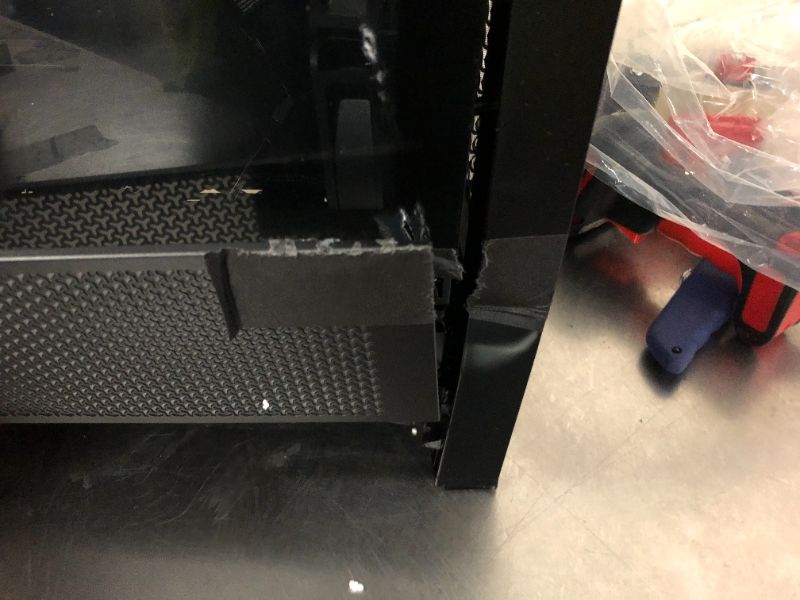 Photo 1 of *DAMAGED**SEE PHOTOS** CORSAIR - FRAME 4000D RS ATX Mid-Tower PC Case - Black