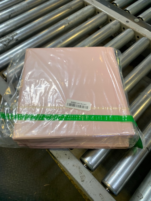 Photo 1 of 1/2'' 3-Ring-Binder with Pockets, 200 Sheets Capacity, 0.5 inch Binders fits 11" x 8.5" US Letter Size, Assorted 4 Pastel Colors - Ideal for School, Office, and Home Use (0.5'' - Pink)