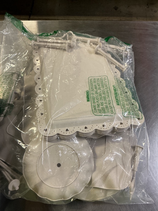 Photo 1 of 10 pcs plastic desserts stand 