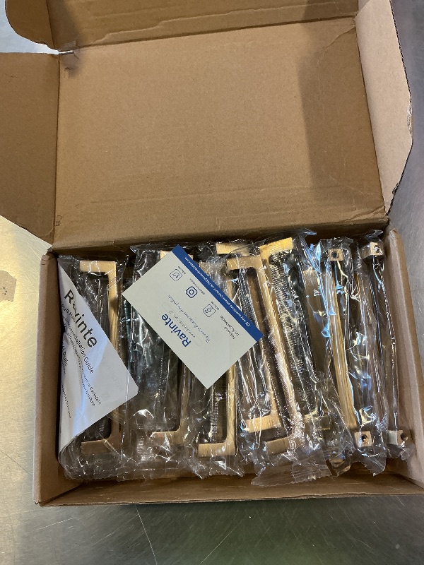 Photo 1 of Ravinte 30 Pack Solid 5 Inch Square Cabinet Handles - Champagne Bronze Pulls for Drawers and Kitchen Cabinets - Hardware Handles